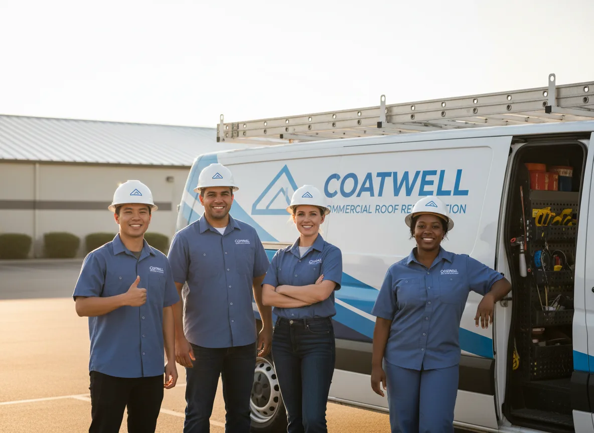 Commercial roof coating company in Firestone, CO